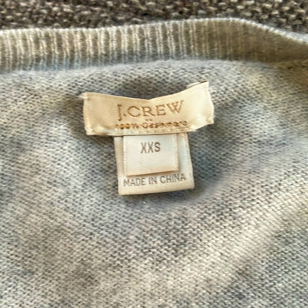 Jcrew cashmere cardigan. Mint condition. Too small for me now.